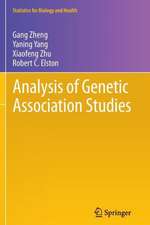 Analysis of Genetic Association Studies