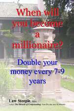 When Will You Become a Millionaire?