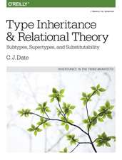 Type Inheritance and Relational Theory