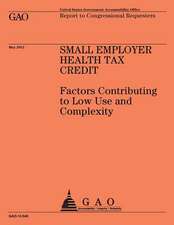 Small Employer Health Tax Credit