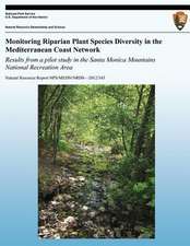 Monitoring Riparian Plant Species Diversity in the Mediterranean Coast Network