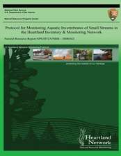 Protocol for Monitoring Aquatic Invertebrates of Small Streams in the Heartland Inventory & Monitoring Network