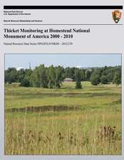 Thicket Monitoring at Homestead National Monument of America 2000 - 2010