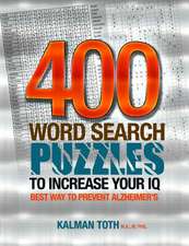 400 Word Search Puzzles to Increase Your IQ