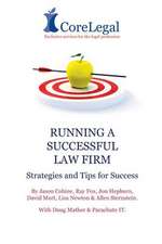 Running a Successful Law Firm