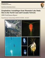 Zooplankton Assemblages from Mountain Lake Study Sites in the North Coast and Cascades Network 2009 Field Season Report