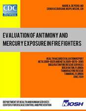 Evaluation of Antimony and Mercury Exposure in Fire Fighters