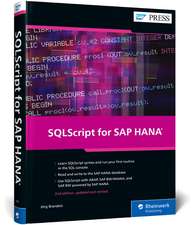 Sqlscript for SAP Hana