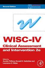 Wisc-IV Clinical Assessment and Intervention