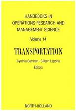 Handbooks in Operations Research & Management Science: Transportation