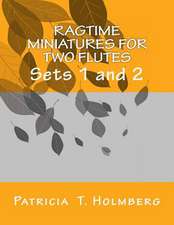 Ragtime Miniatures for Two Flutes