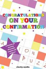 Congratulations on Your Confirmation Puzzle Book