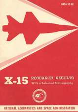 X-15 Research Results