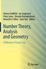 Number Theory, Analysis and Geometry: In Memory of Serge Lang