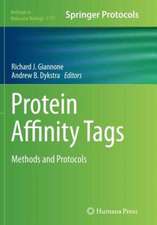 Protein Affinity Tags: Methods and Protocols