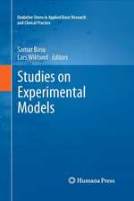 Studies on Experimental Models