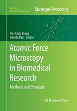 Atomic Force Microscopy in Biomedical Research: Methods and Protocols