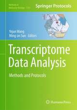 Transcriptome Data Analysis: Methods and Protocols