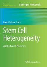 Stem Cell Heterogeneity: Methods and Protocols