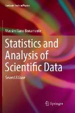 Statistics and Analysis of Scientific Data