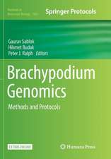 Brachypodium Genomics: Methods and Protocols