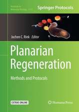 Planarian Regeneration: Methods and Protocols