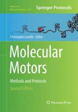 Molecular Motors: Methods and Protocols