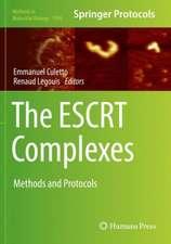 The ESCRT Complexes: Methods and Protocols