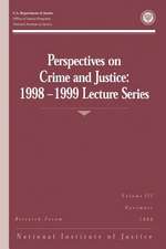 Perspectives on Crime and Justice