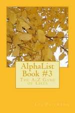 Alphalist Book #3