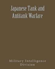 Japanese Tank and Antitank Warfare