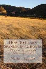 How to Learn Spanish in 32 Hours