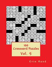 100 Crossword Puzzles Vol. 5