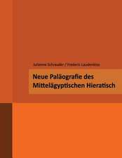 Neue Palaegrafie Des Mittelaegyptischen Hieratisch