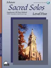 Sacred Solos - Level Five: Artistic Transcriptions Styled by Joan Cupp