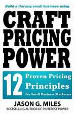 Craft Pricing Power