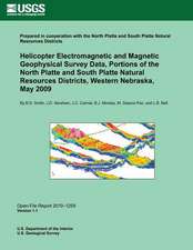 Helicopter Electromagnetic and Magnetic Geophysical Survey Data, Portions of the North Platte and South Platte Natural Resources Districts, Western Ne