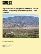 Digital Tabulation of Stratigraphic Data from Oil and Gas Wells in Cuyama Valley and Surrounding Areas, Central California