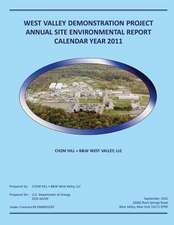 West Valley Demonstration Project Annual Site Environmental Report