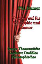 Vorhang Auf Fur Philosophie Und Humor