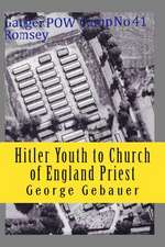 Hitler Youth to Church of England Priest