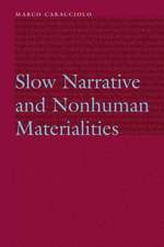 Slow Narrative and Nonhuman Materialities