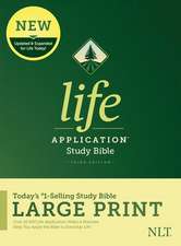 NLT Life Application Study Bible, Third Edition, Large Print (Hardcover)