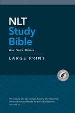 NLT Study Bible Large Print (Red Letter, Hardcover, Indexed)