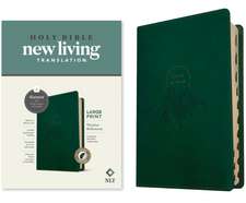 NLT Large Print Thinline Reference Bible, Filament-Enabled Edition (Leatherlike, Evergreen Mountain, Indexed, Red Letter)