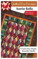 Sunrise Batiks Quilt Pattern