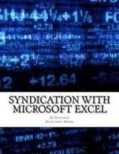 Syndication with Microsoft Excel