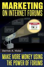 Marketing on Internet Forums