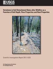 Variations in Soil Detachment Rates After Wildfire as a Function of Soil Depth, Flow Properties and Root Properties