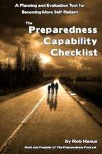 Preparedness Capability Checklist